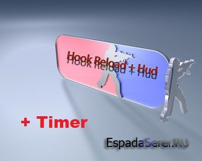 Hook Reload + Hud + Timer