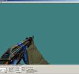 Модель AK 47 | Case Hardenet  с анимацией осмотра для CS 1.6