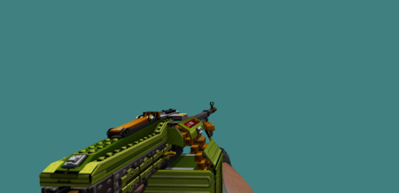 Модель пулемёта [PKM] LEGO для кс 1.6