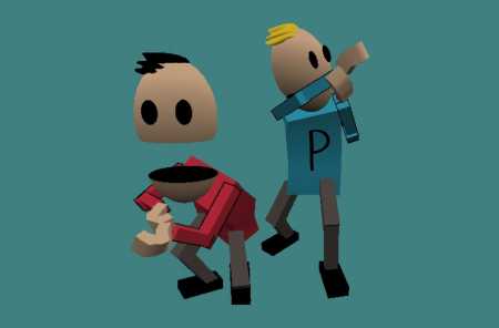 Модель Терренса и Филлипа из South Park для КС 1.6