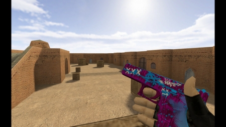 HD Модель  Glock «Riot» для CS 1.6