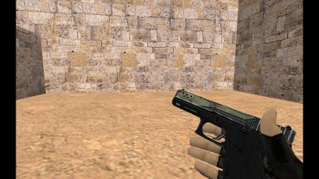 HD Модель  Glock «Mk-II»  для CS 1.6