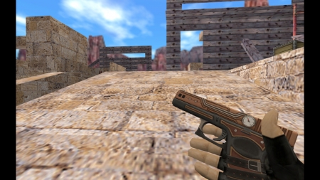 HD Модель  Glock «Punk»  для CS 1.6