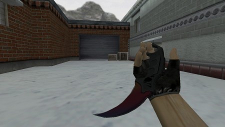 HD Модель ножа  «Karambit | Fade» для CS 1.6
