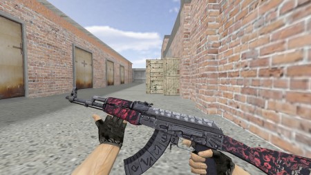HD Модель AK-47 «Shallow Grave» для CS 1.6
