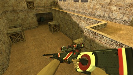 HD модель AWP «Millenium» для Counter-Strike 1.6